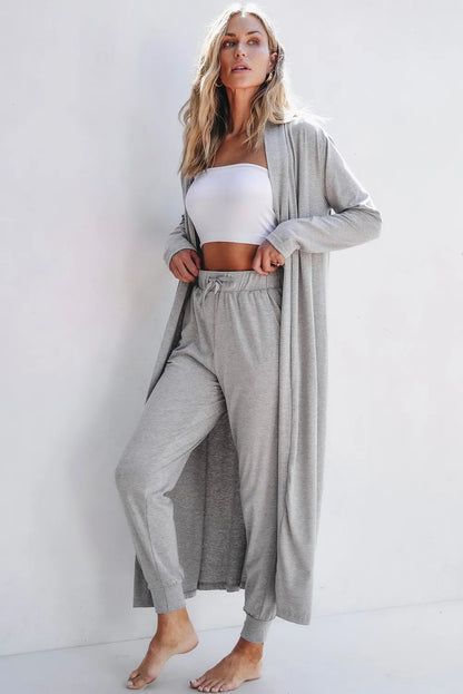 Weekend Wind-Down Cardigan & Pants Set