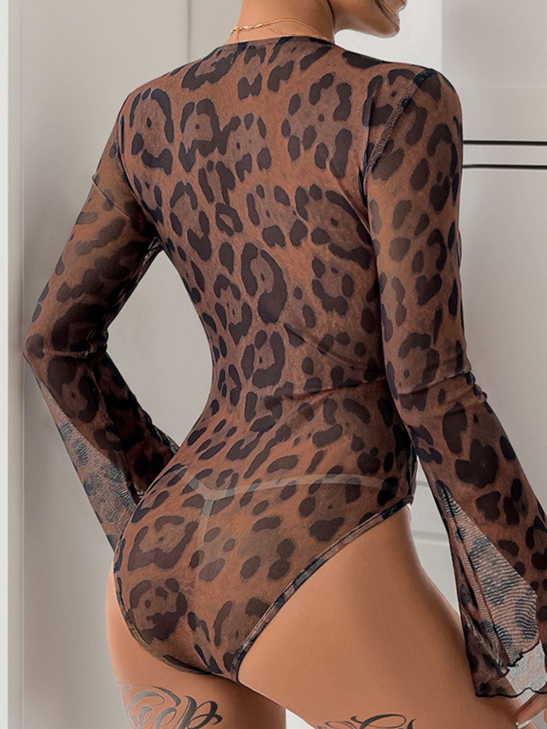 Exotic Essence Sheer Bodysuit