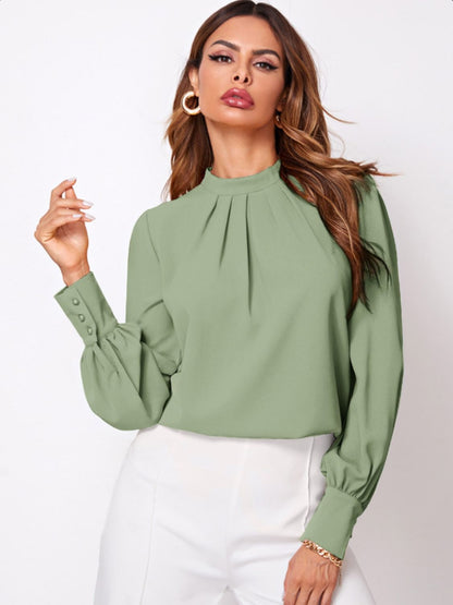 Ruched Reflections Blouse