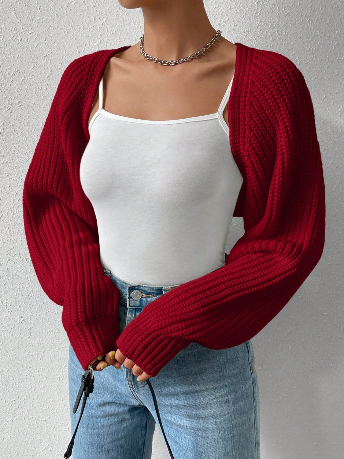 Easy Days Cropped Cardigan