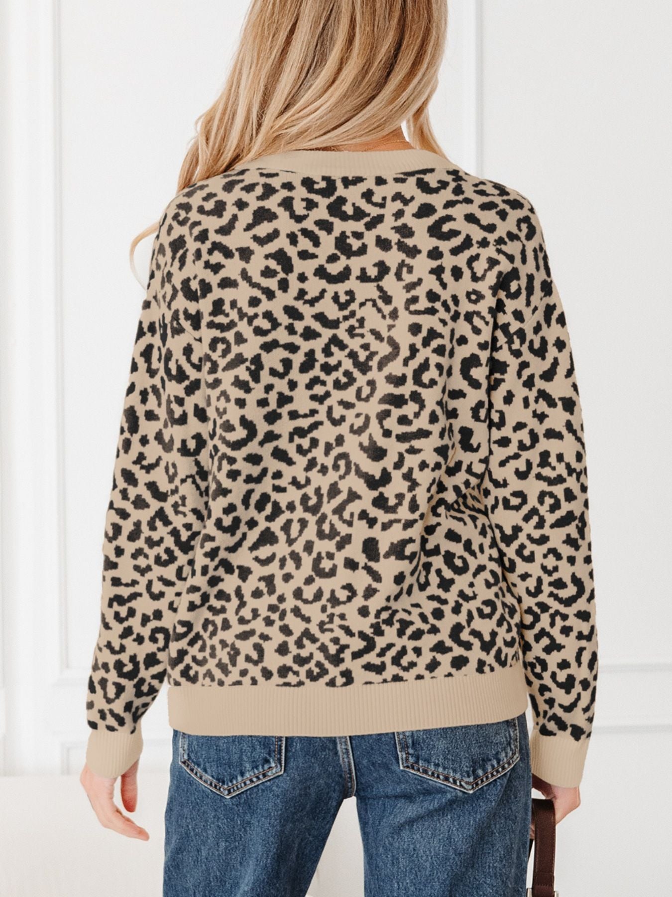 Wild & Cozy Chunky Knit Cardi