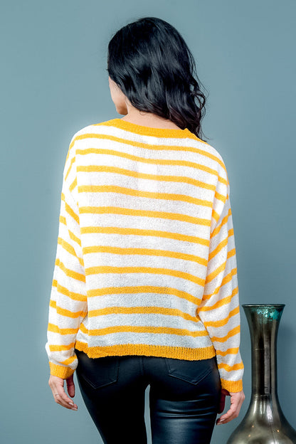 Lemon Twist Sweater