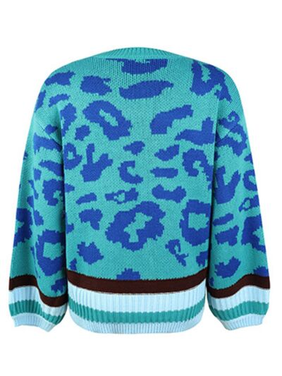 Leopard Love Cozy Sweater