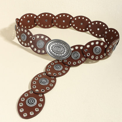 Canyon Rose Medallion Belt