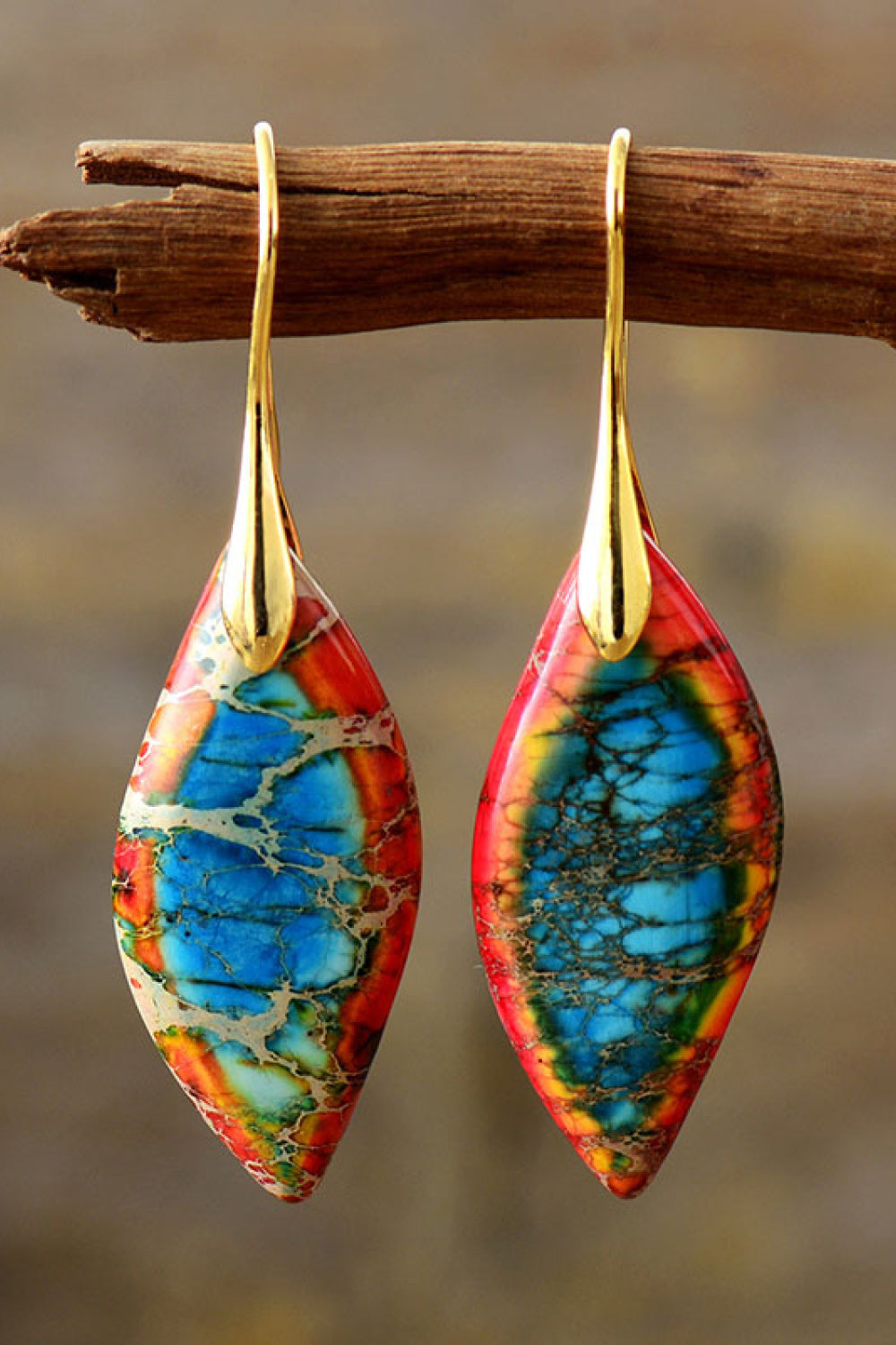 Handmade Natural Stone Earrings