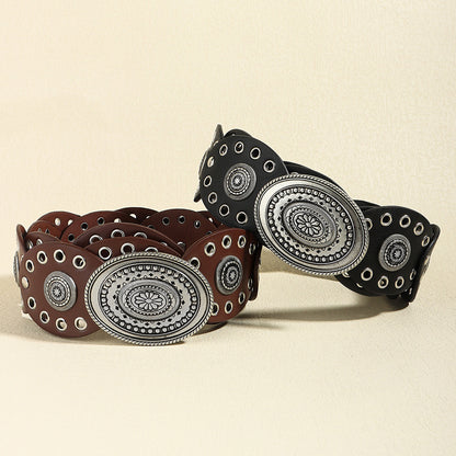 Canyon Rose Medallion Belt