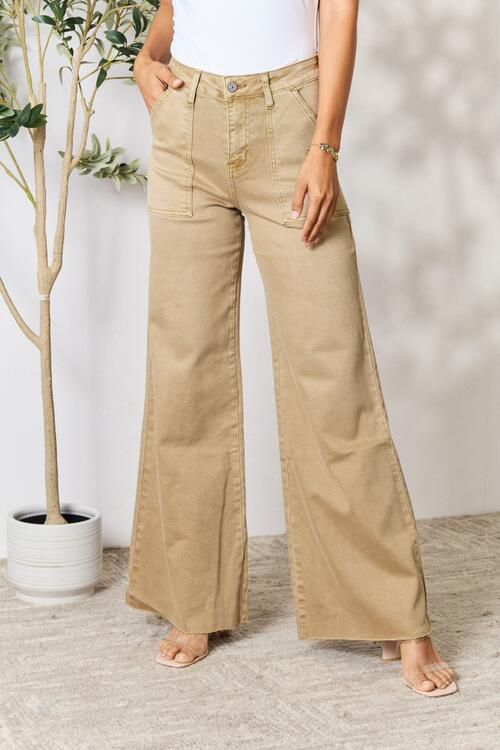 Desert Sands Wide-Leg Jeans