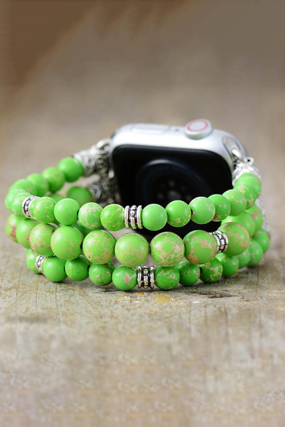 Beaded Elegance Watchband Bracelet