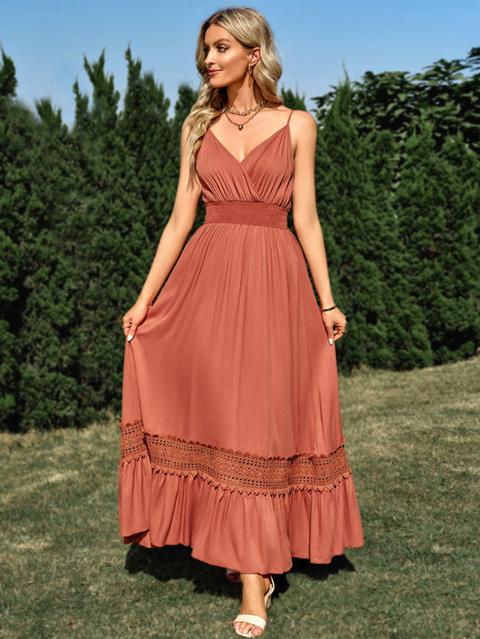 Neriah Smocked Waist Maxi Dress