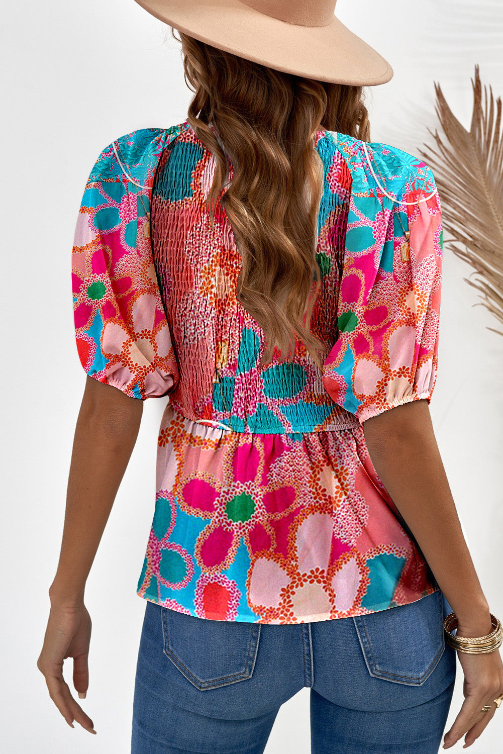 Floral Babydoll Blouse