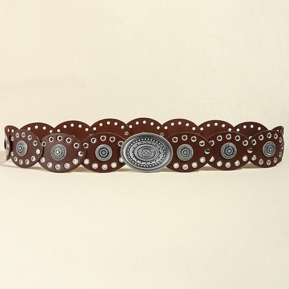 Canyon Rose Medallion Belt