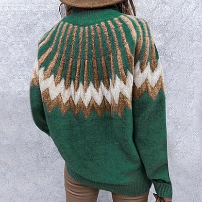 Mock Neck Maven Sweater