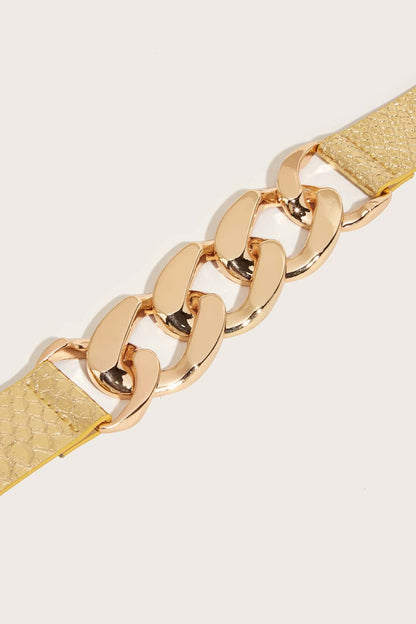 Gold Chain Link Belt