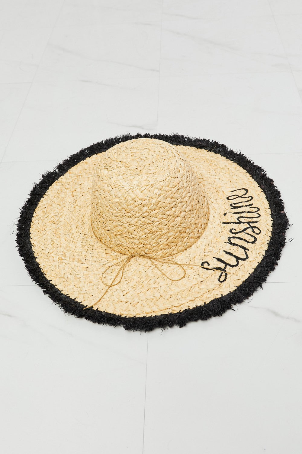 Straw Fringe Sunshine Hat